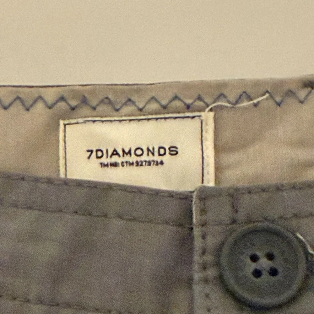 7Diamonds Mens Momentum Hybrid Preppy Casual Shorts Size 36‎ Dadcore Normcore